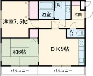 伊橋ビル【4階】の間取り