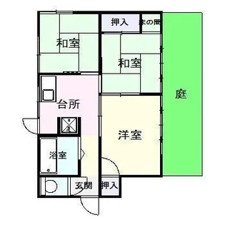 宮崎県宮崎市大塚町権現前【一戸建】の間取り