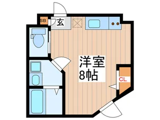 夢のヴィオレット【3階】の間取り