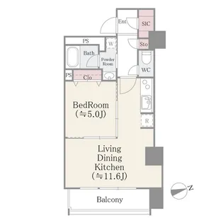 東京都台東区浅草6【マンション】の間取り