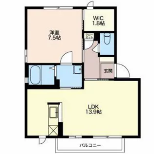 MAST TOWN FUCHU【2階】の間取り