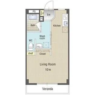 U・TOPIA31【3階】の間取り