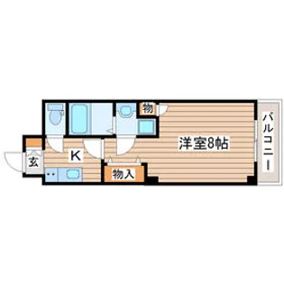 フィオーレ元茶畑II【1階】の間取り