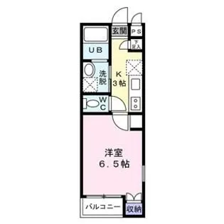 メゾンエスポワール長町【1階】の間取り