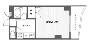 グランドール相模【4階】の間取り