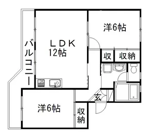 静岡県浜松市中央区曳馬3【マンション】の間取り