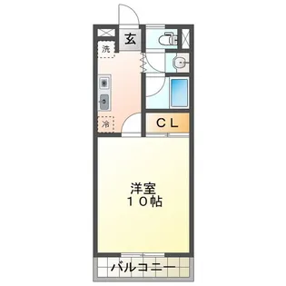 ブルームメゾン【1階】の間取り