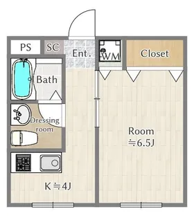 ensoleille【1階】の間取り