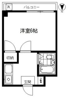 マンション増田【3階】の間取り