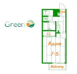 ルピナス湘南【2階】の間取り