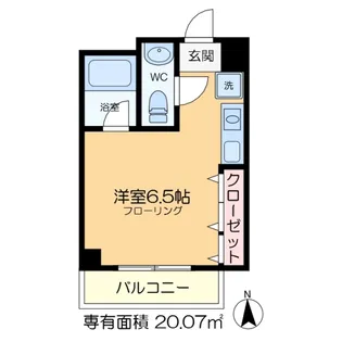 K・Mビルディング【4階】の間取り