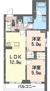 タカダヤテラス【2階】の間取り