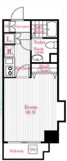 東京都台東区今戸1【マンション】の間取り