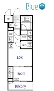 シルクパークレーン【1階】の間取り