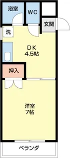 アーバンコート藤枝駅前【4階】の間取り