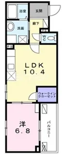 東京都世田谷区南烏山3【マンション】の間取り