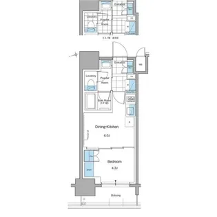 東京都文京区本郷3【マンション】の間取り