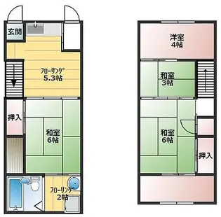 池田アパート【1階】の間取り