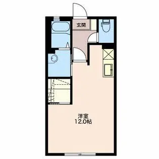新潟県長岡市寺島町【アパート】の間取り