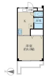 フェニックス学校町【3階】の間取り
