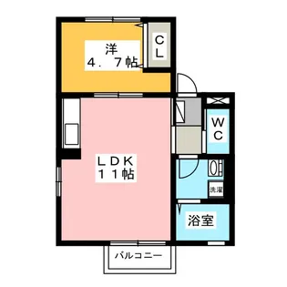 ユーカリ【2階】の間取り