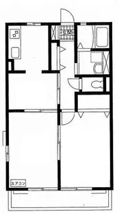 サンハウスK【1階】の間取り