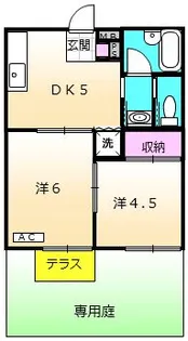 センチュリーホレスト【1階】の間取り