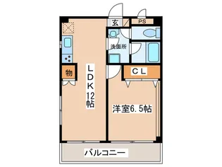 イ-ストキャピタル【3階】の間取り