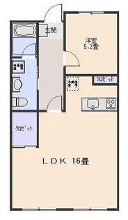 市川第4ビル【3階】の間取り