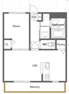 グランチェスタ【3階】の間取り