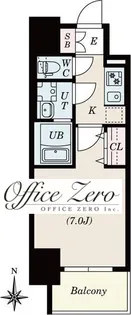 S-RESIDENCE尾頭橋clarity【2階】の間取り