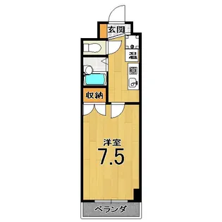グレイスガーデン京都【5階】の間取り