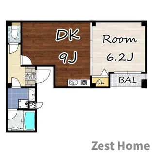 ネクステージ七松町【2階】の間取り