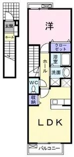 メゾン アミスタ【2階】の間取り