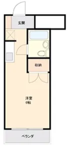 リエス高尾【4階】の間取り