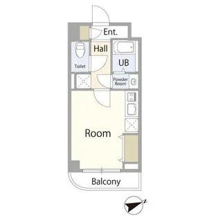 BLOOMのぼりと【3階】の間取り