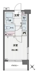 エコロジー都立大学レジデンス【3階】の間取り