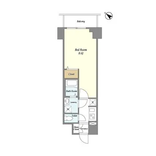 ライトテラス多摩川【2階】の間取り
