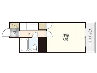 ponte吉島【3階】の間取り