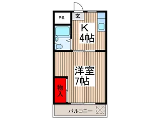 榎本ハイツ【3階】の間取り