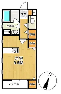 スワ・プレーム【2階】の間取り