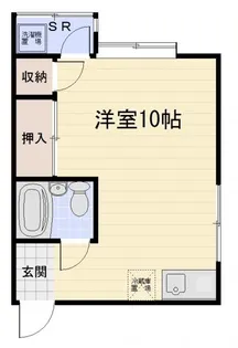 シャムロック【2階】の間取り