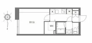 アバンテリム大森北【4階】の間取り