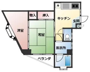 第三小窪ビル【3階】の間取り
