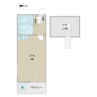 パレドール学園【2階】の間取り
