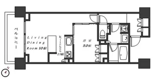 パークナード目黒【3階】の間取り