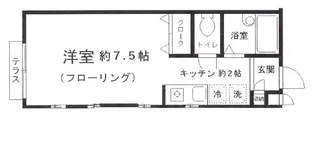 カーサ・ミラ【1階】の間取り
