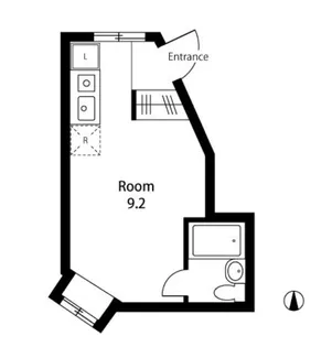Blanc.Noix II(ブラン・ノワ ツー)【2階】の間取り