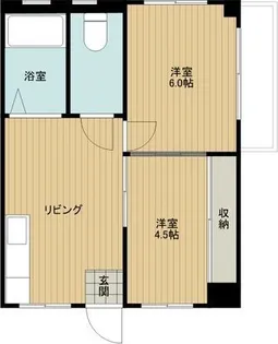 サンライズマンション【3階】の間取り