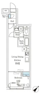 Aglaia千石【2階】の間取り